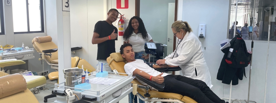 Dia Mundial do Doador de Sangue: Hemominas quer estimular novas gerações a continuar o legado da solidariedade